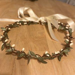 White Flower Headband